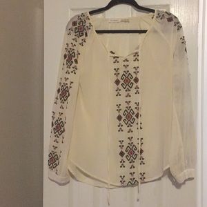 Patterned Blouse